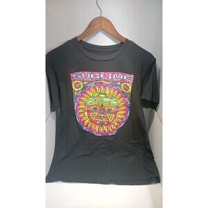 VINTAGE!!! mens sublime band  black t-shirt size large